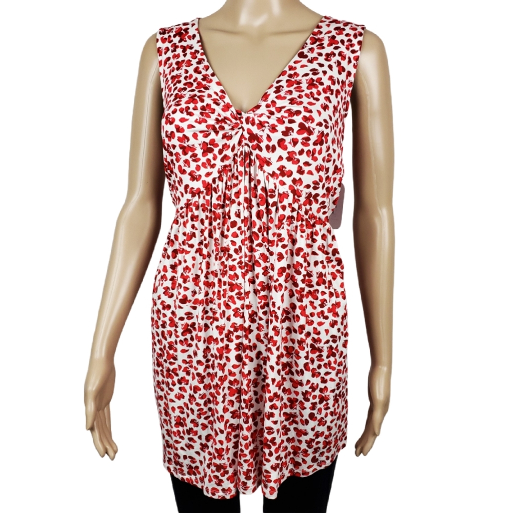 Isabel Maternity Floral Print XXL Tie-Back Knit